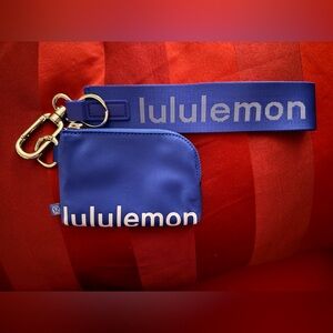 Lululemon Clippable Pouch and Never Lost Keychain